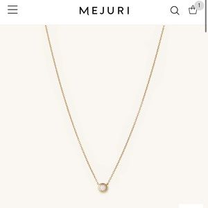 Mejuri Diamond Pendant